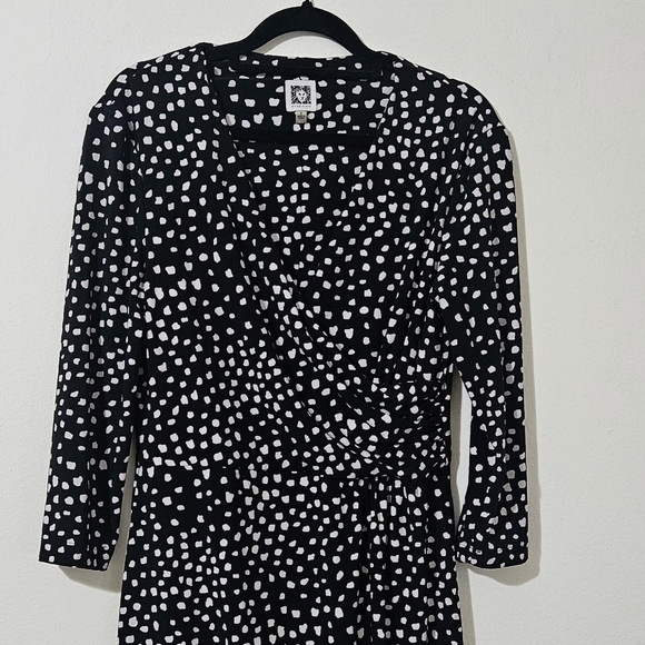 Anne Klein Faux Wrap Dress - Picture 4 of 6